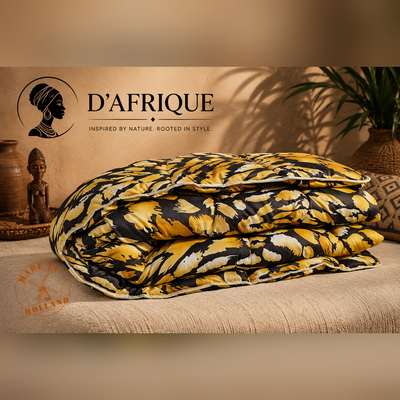 D'Afrique Panther Dekbed | vulgewicht 300 g/m² | Anti-allergisch
