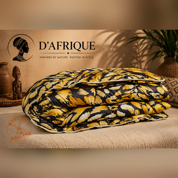 D'Afrique Panther Dekbed | vulgewicht 300 g/m² | Anti-allergisch